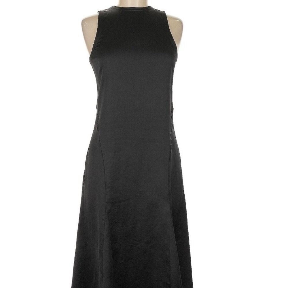 Calvin Klein Size S Midi Dress Black